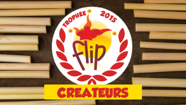Les 16 nominés du Trophée FLIP Créateurs 2015 !