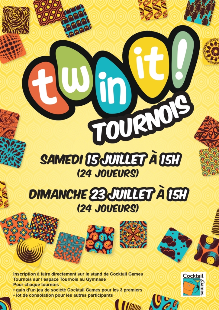Tournoi Twin it – FLIP – Festival Ludique International de Parthenay