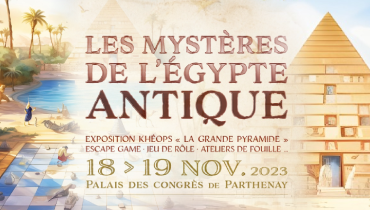 Les mystères de l’Égypte antique – Parthenay-Cité des jeux