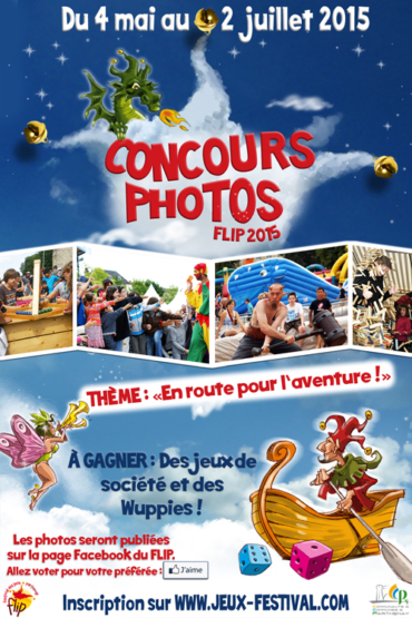 Concours photo “En route pour l’aventure” organisé par le FLIP !