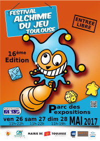 Le FLIP partenaire du festival des jeux Alchimie de Toulouse - 2017