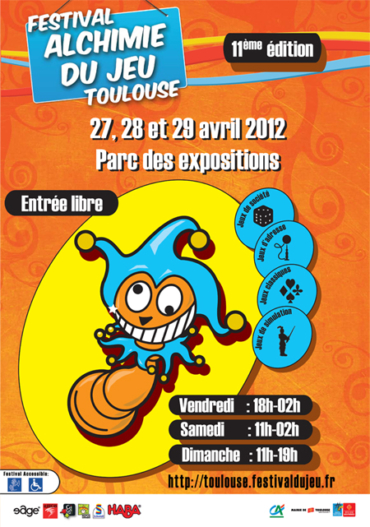 Le Flip se rend au Festival Alchimie du Jeu de Toulouse – 2012