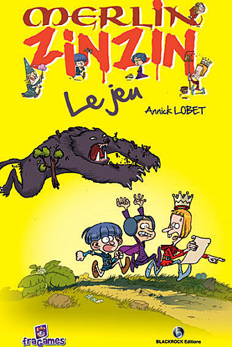 Merlin zinzin : jeu de société récompensé du Trophée FLIP éditeurs 2012 dans la catégorie Enfance