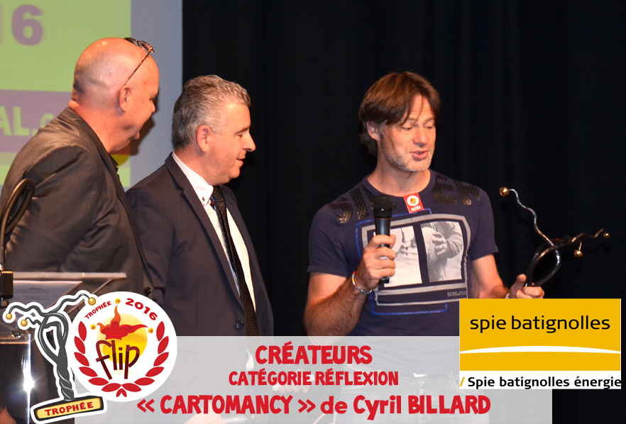 CARTOMANCY de Cyril Billard, Trophée FLIP Créateurs 2016