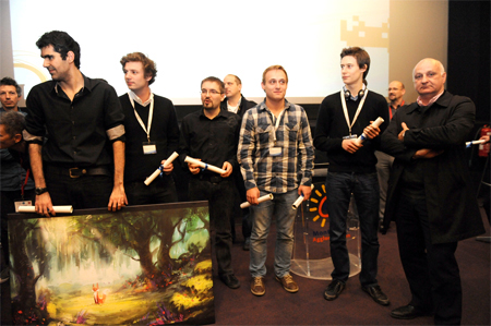 L'équipe de développement du jeu-vidéo Replay VHS is not dead, lauréate d'un Trophée FLIP Jeux-Vidéo à Parthenay