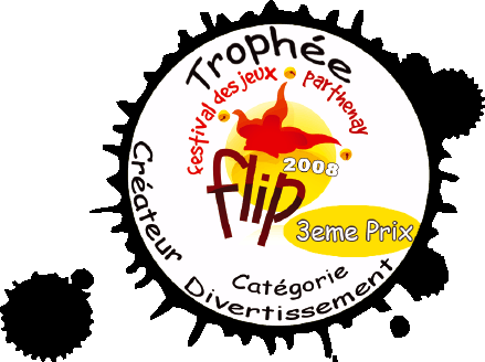 Au tableau, jeu de société lauréat du Trophée FLIP Créateurs 2008, catégorie Divertissement