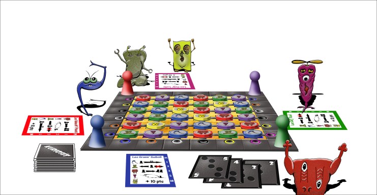 Kuriosit, un jeu de société de l'auteur Hervé Rigal, récompensé du Trophée FLIP Créateurs 2012 dans la catégorie divertissement