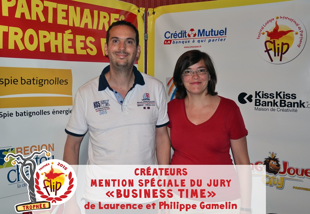 Mention Spéciale du Jury : BUSINESS TIME de Laurence et Philippe Gamelin