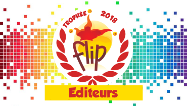Lauréats des Trophées FLIP Éditeurs 2018