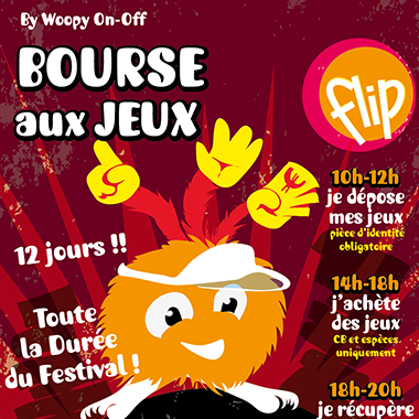 Bourse aux Jeux du FLIP