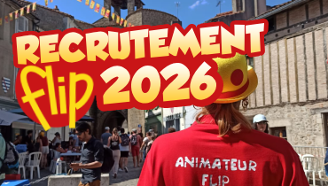 Rejoignez l’aventure : devenez animateurs et animatrices FLIP 2026 !
